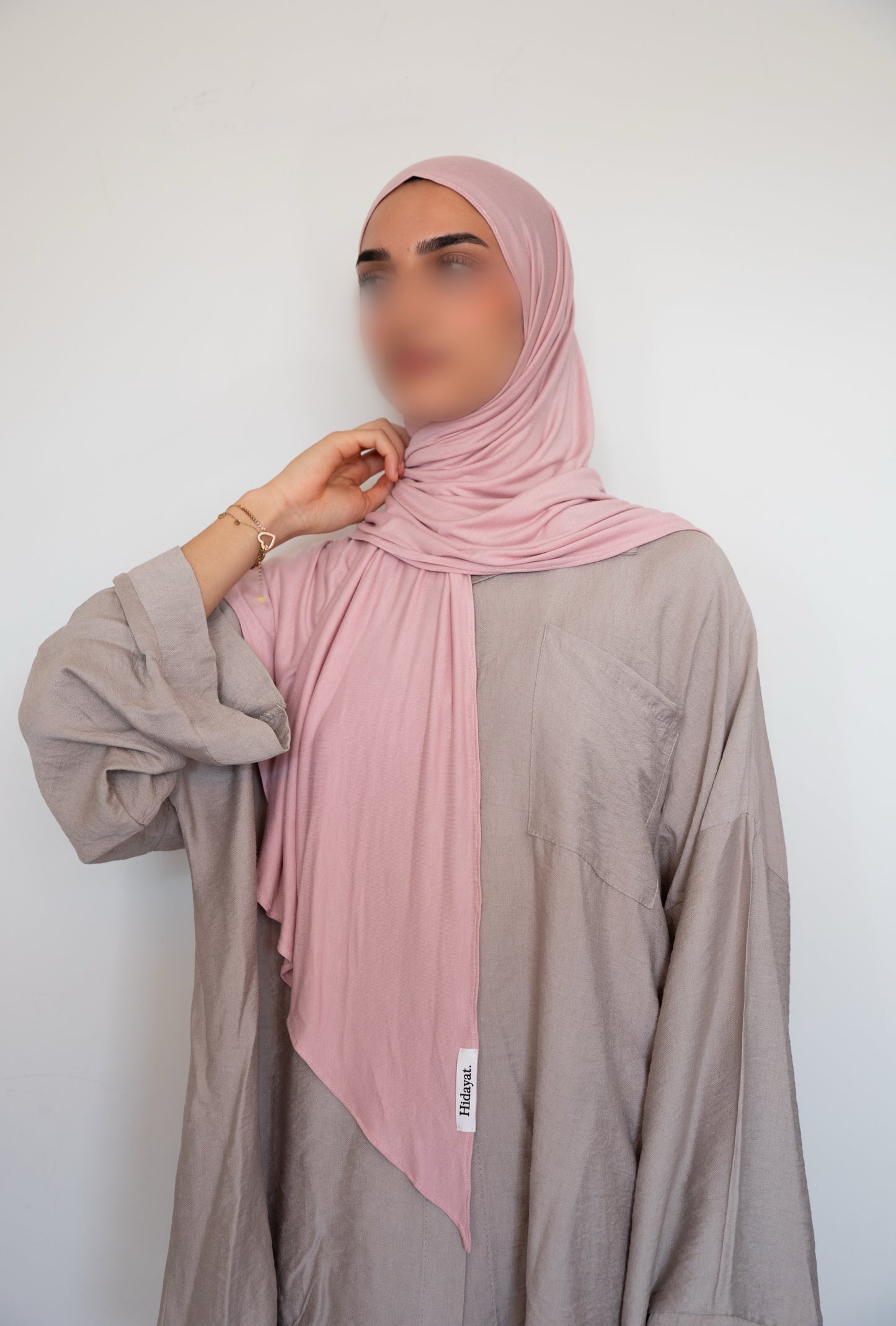 Hijab Triangles Rose