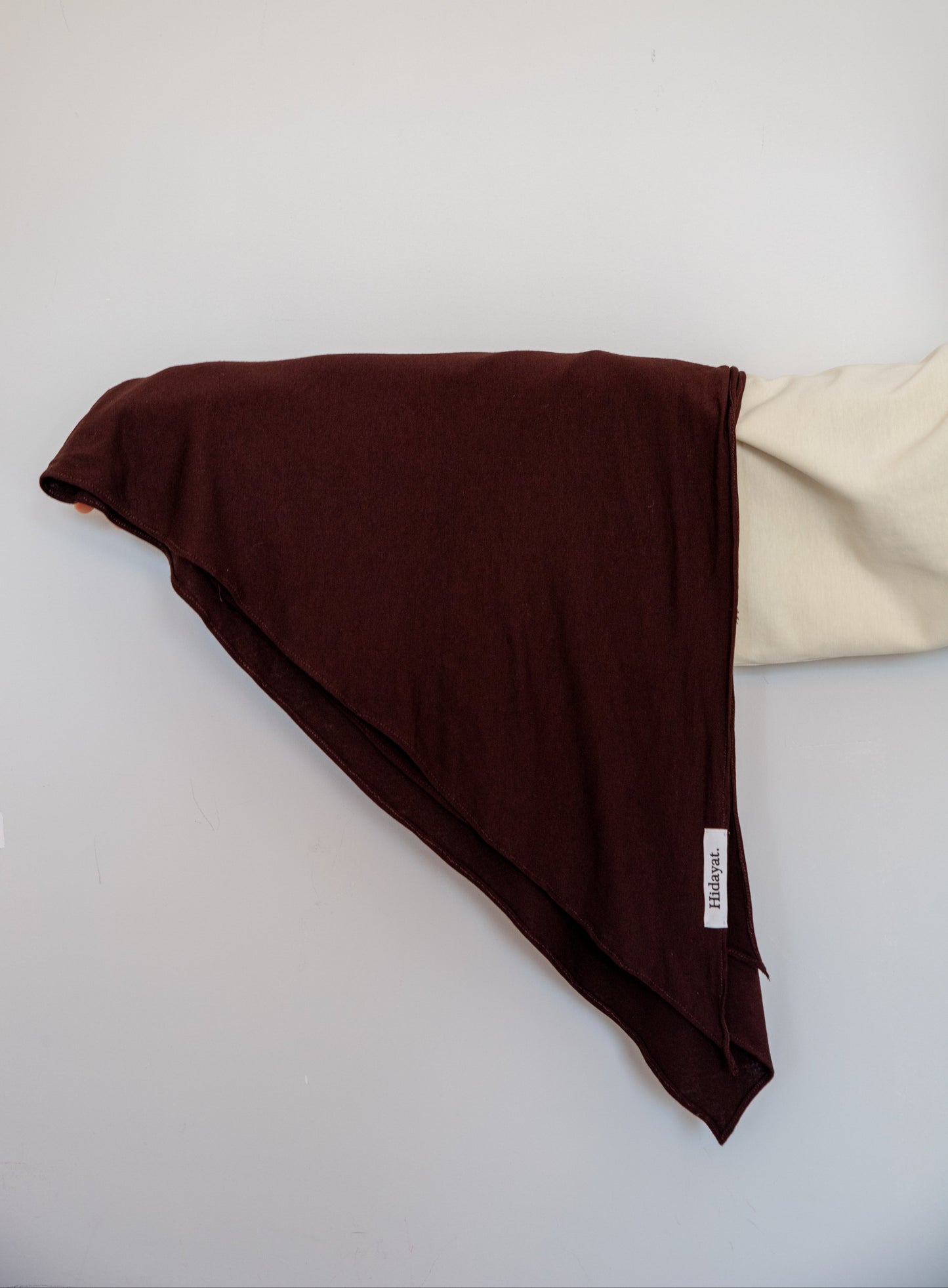 Hijab Triangle Marron