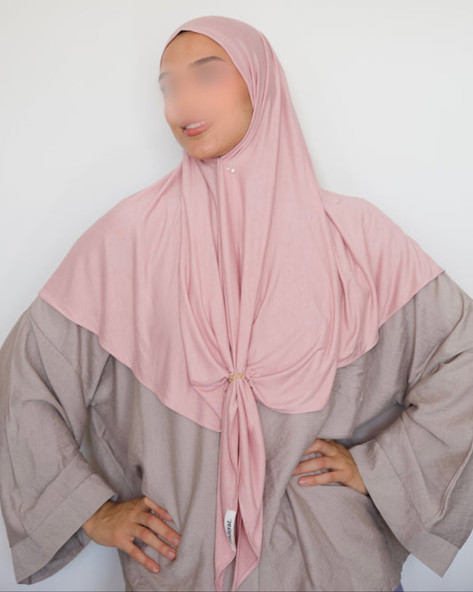Hijab Triangles Rose