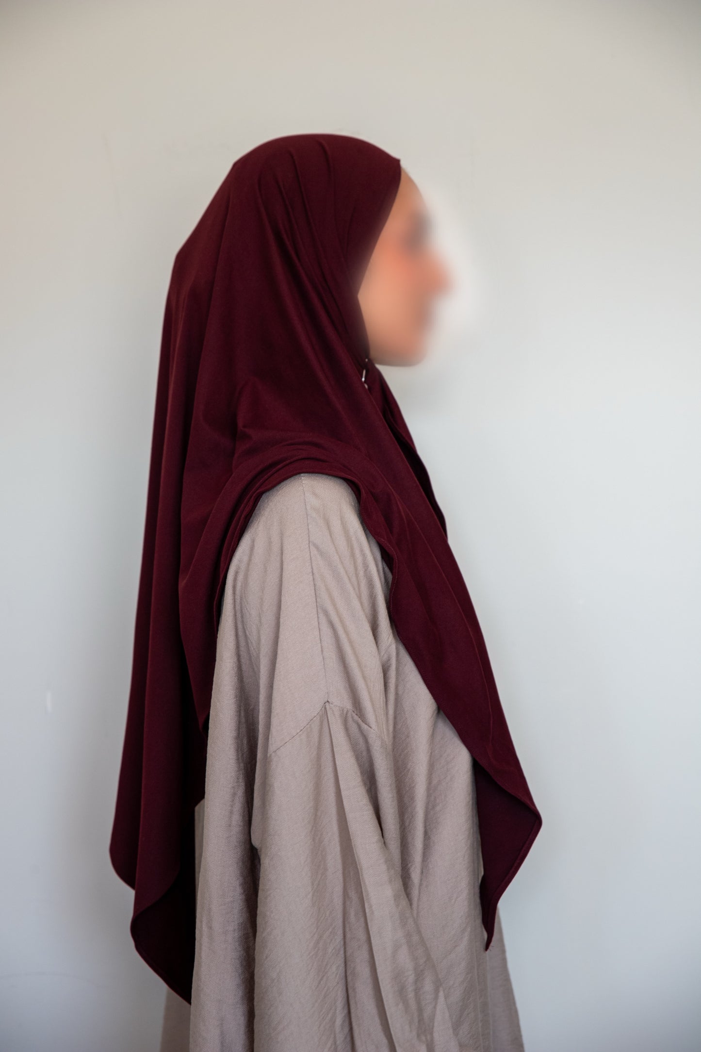 Hijab Triangles Aubergine