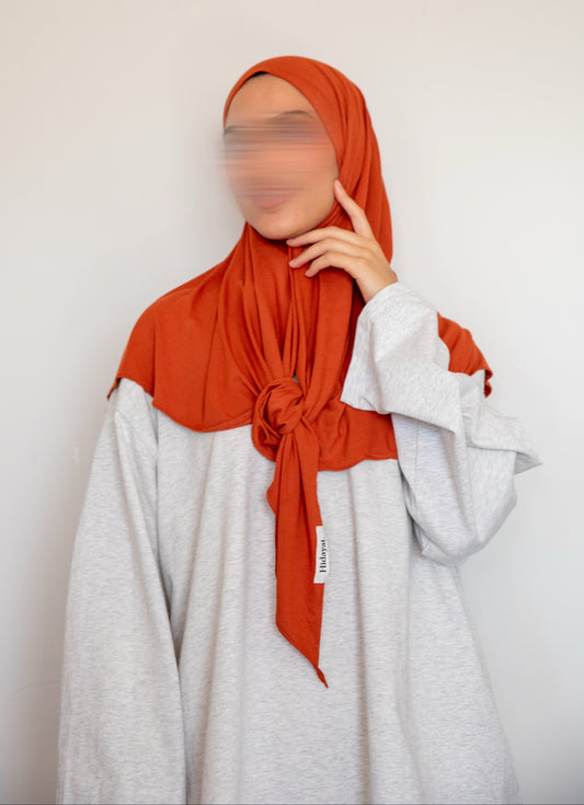 Hijab Triangle Terracota