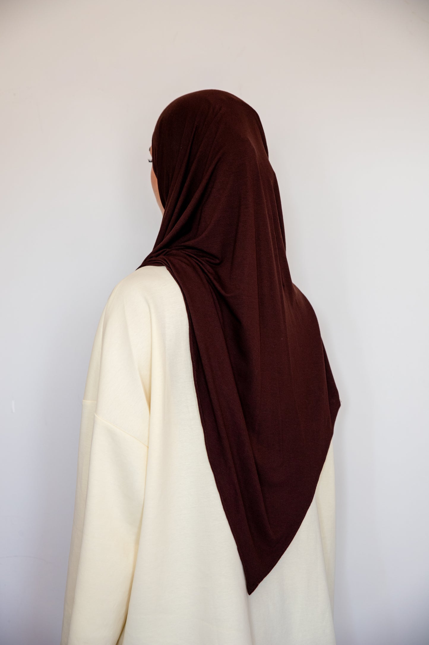 Hijab Triangle Marron