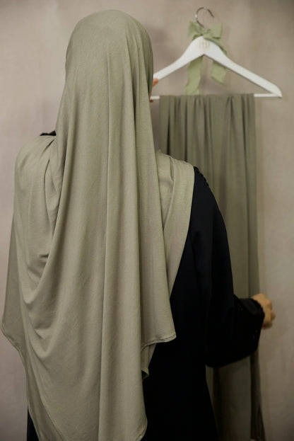 Coton modal - Vert Sauge